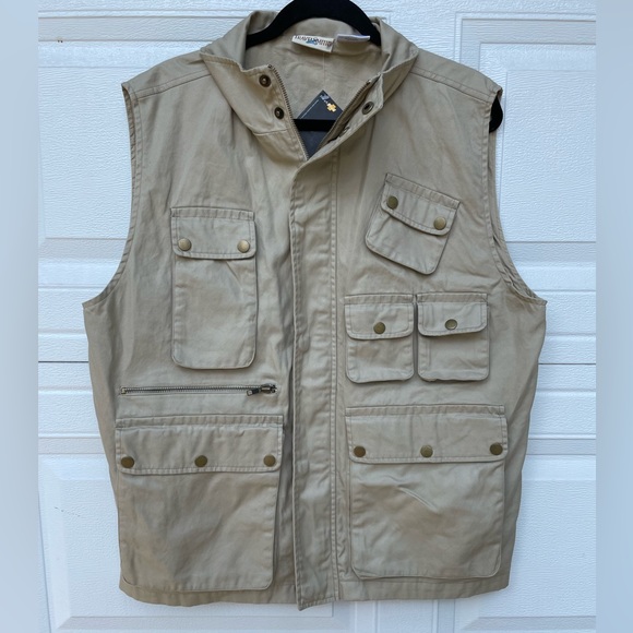 Travel Smith Fishing Vest Mens Large NEW - Picture 2 of 5